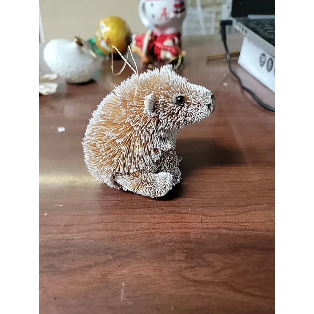 Polar BearOrnament Sisal Forest Woodland Animal Garden Woods Mountains Nature